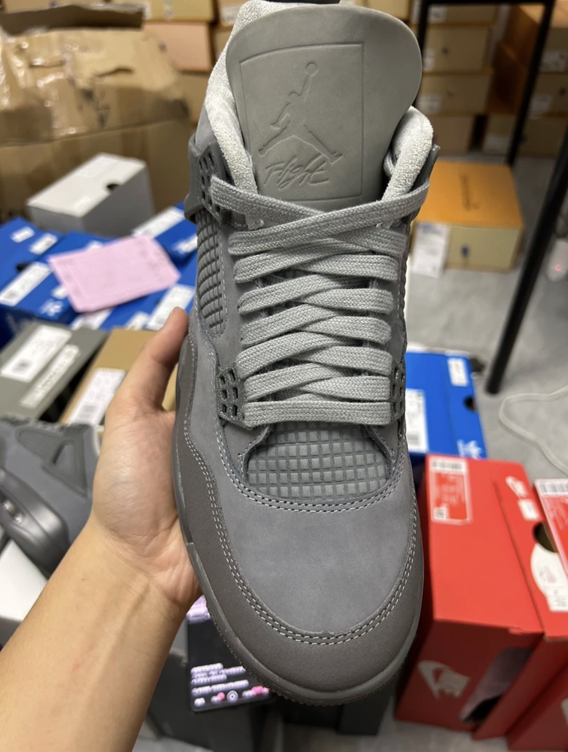 Air Jordan 4 SE Smoke Grey