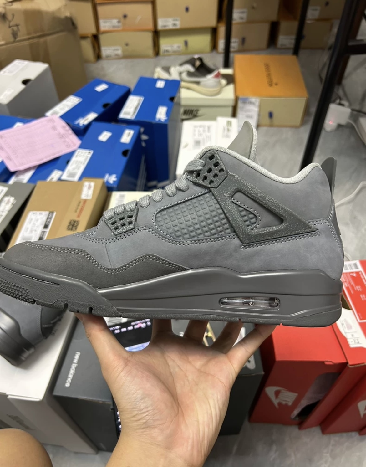 Air Jordan 4 SE Smoke Grey