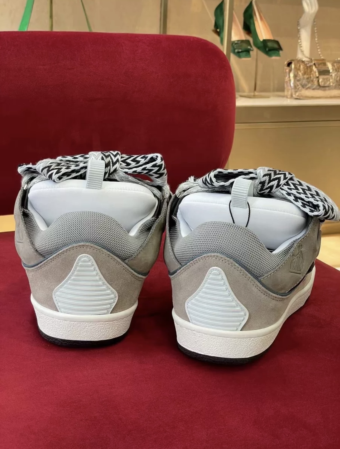 1:1 Best Quality Lanvin Crub Bread Shoes Dark Khaki