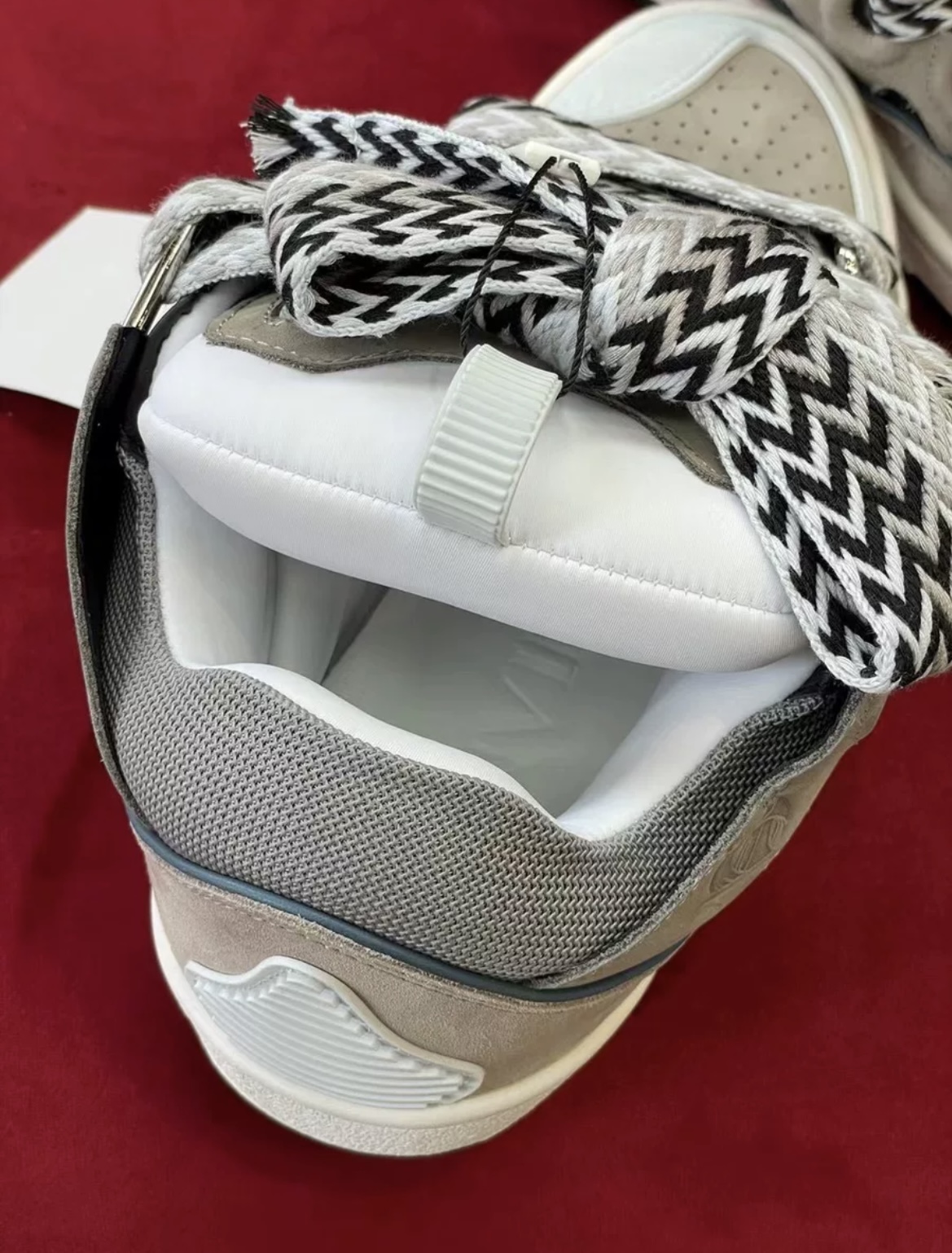 1:1 Best Quality Lanvin Crub Bread Shoes Dark Khaki