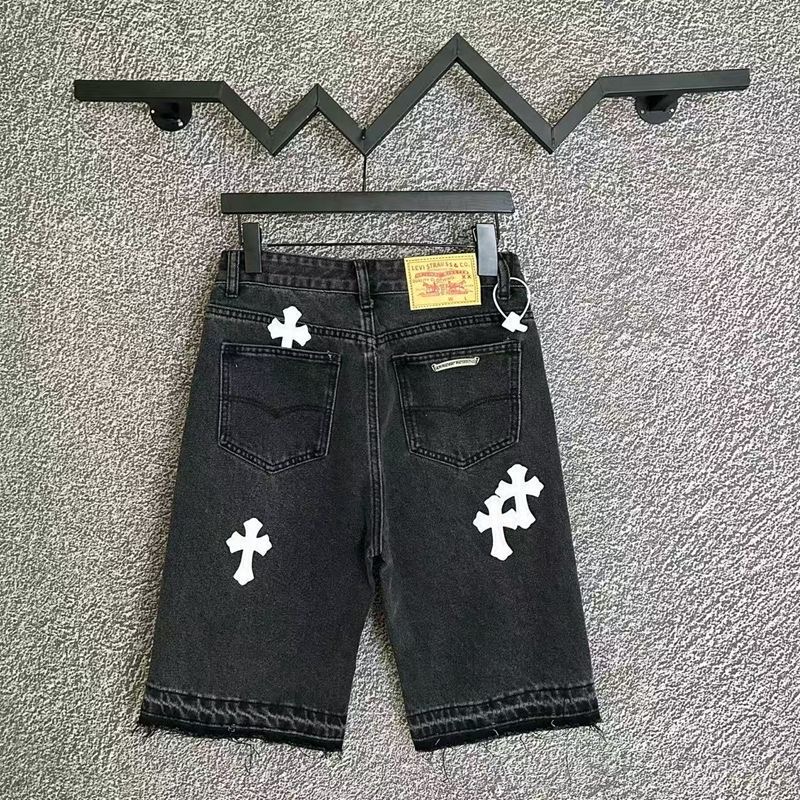 2025 New Arrival American Light Luxury Cross Embroidered Shorts