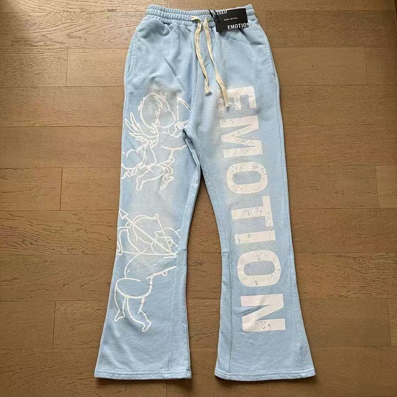 Mixed Emotions archery angel alphabet print drawstring sweatpants