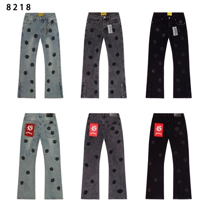Godspeed Patchwork Embroidered Denim Pants