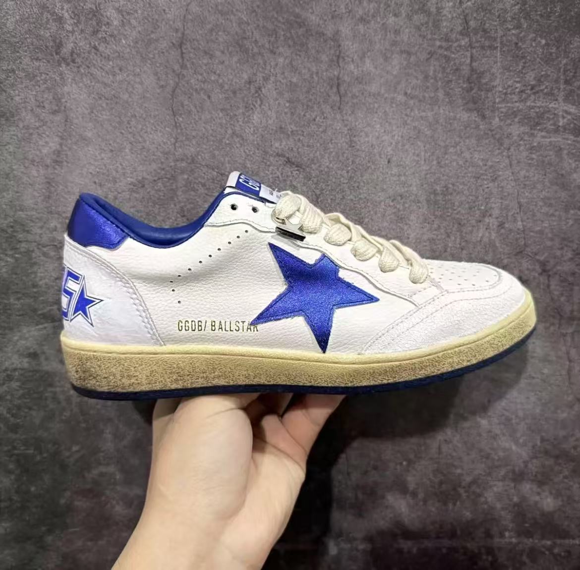 1:1 best quality Golden Goose shoes blue