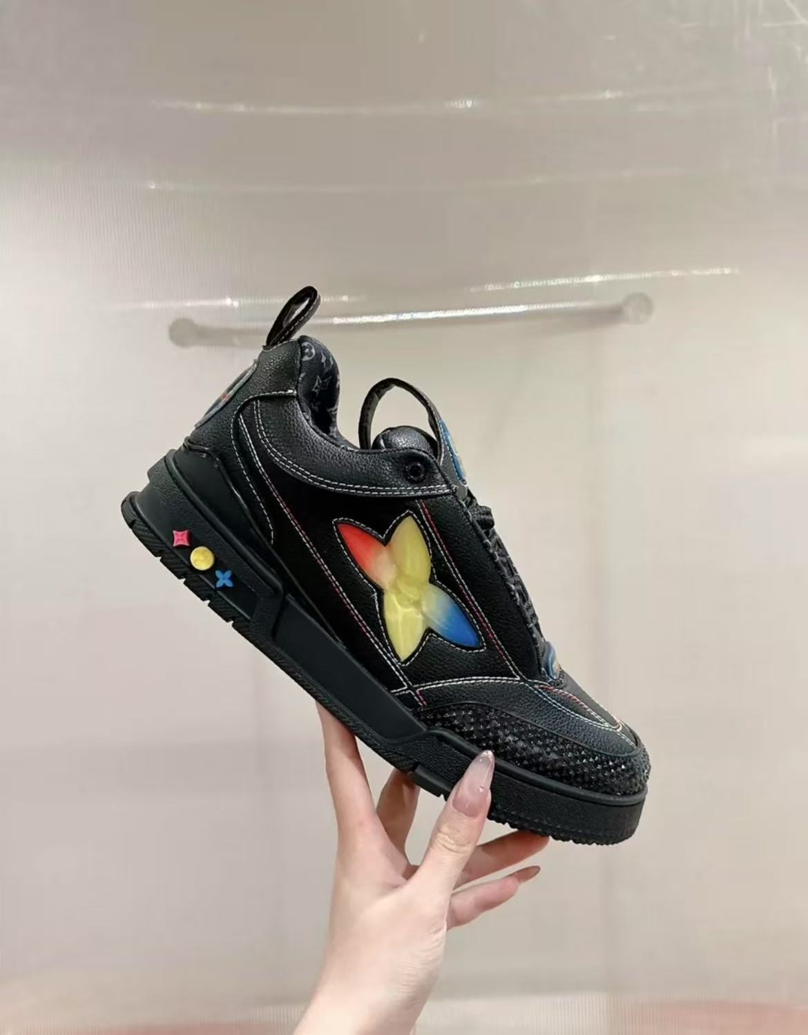 Louis Vuitton men's canvas shoes