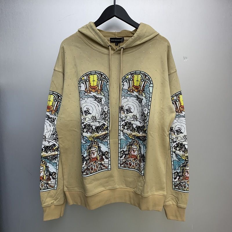 GALLERY DEPT TIDE American-style hooded sweatshirt