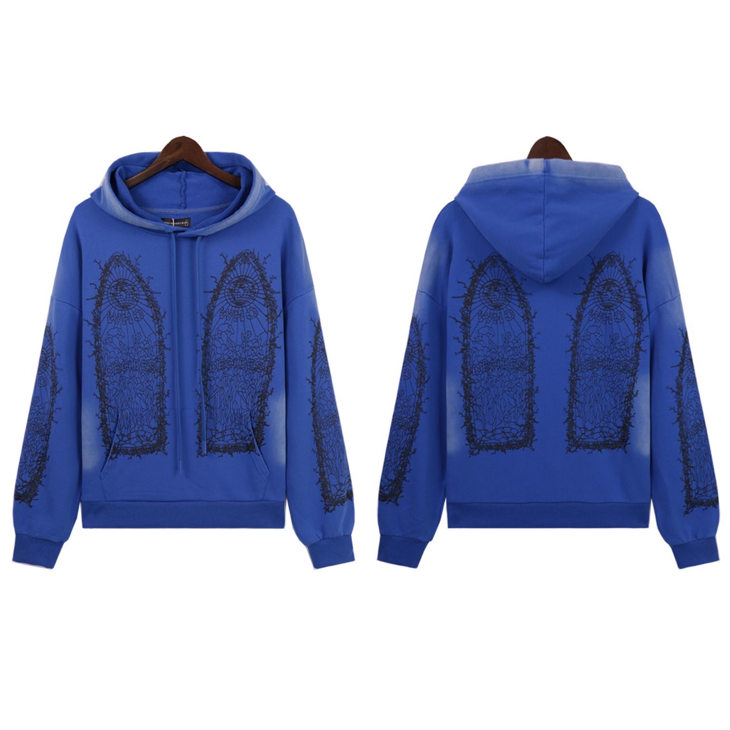Who Decides War Vintage Printed  hoodie