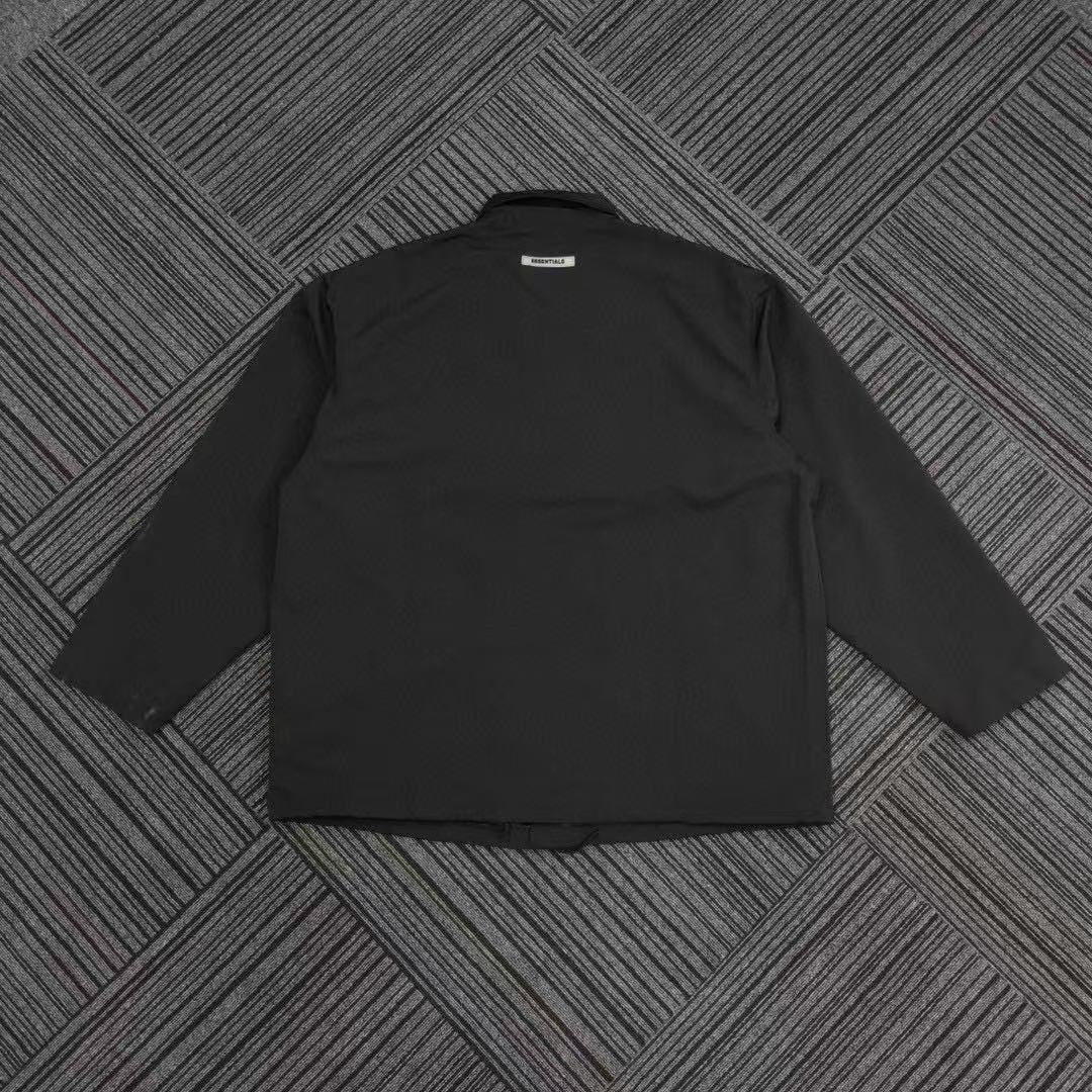 1:1 best quality Fear of God Essentials Coach Jacket FOG 3M