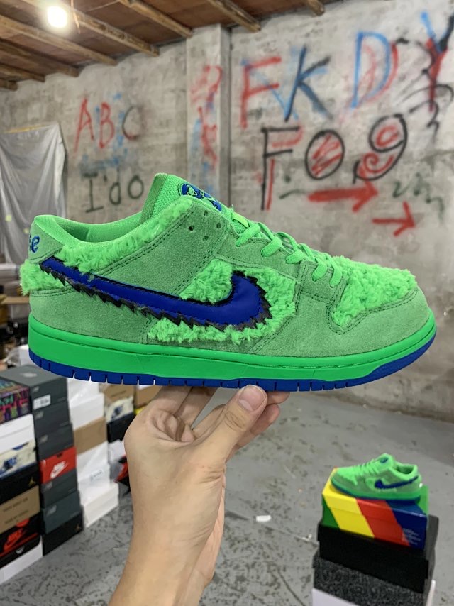 Grateful Dead x Nike Dunk SB Low green&blue