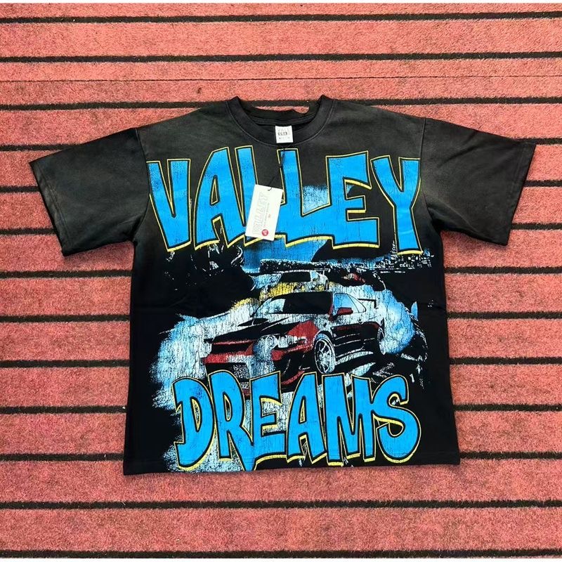 vale forever letter painting T-shirt