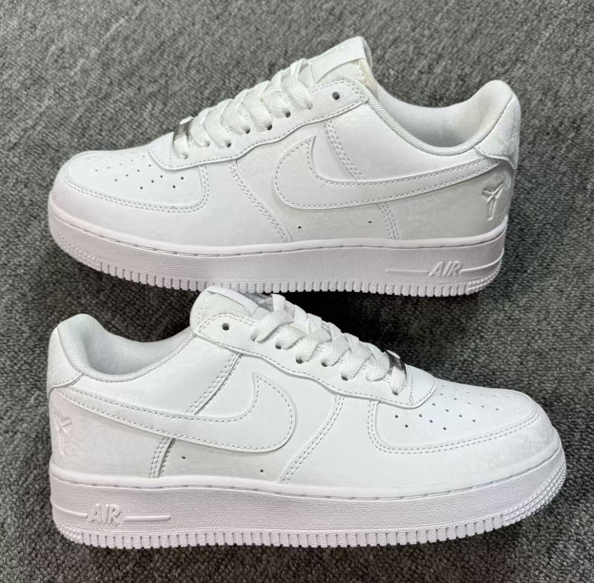 Air Force 1 & Kobe sneaker white color