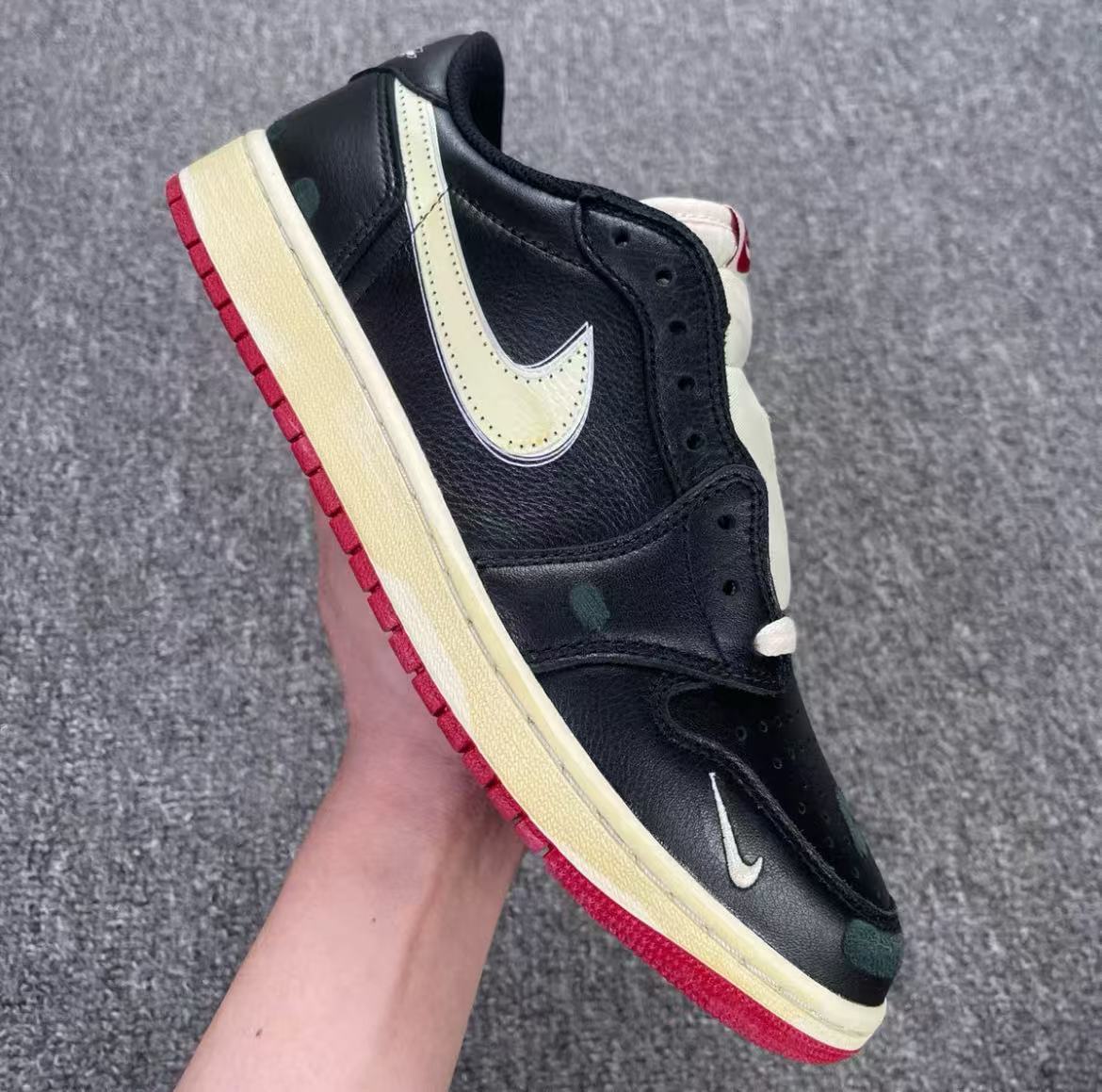 NK Nigel Sylvester x Jordan Air Jordan 1 Low OG Nitro 