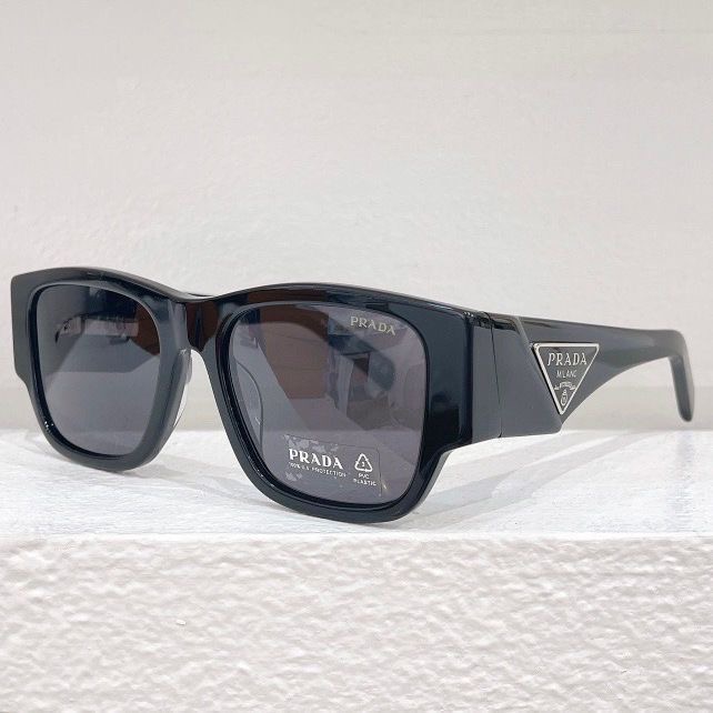 Prada Triangle Logo Oversized Sunglasses SPR10Z