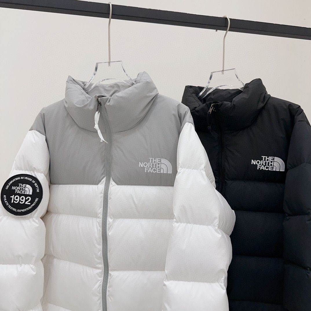 The north face 1992 Limited Edition Thick and Warm Down Jacket in Black and White color