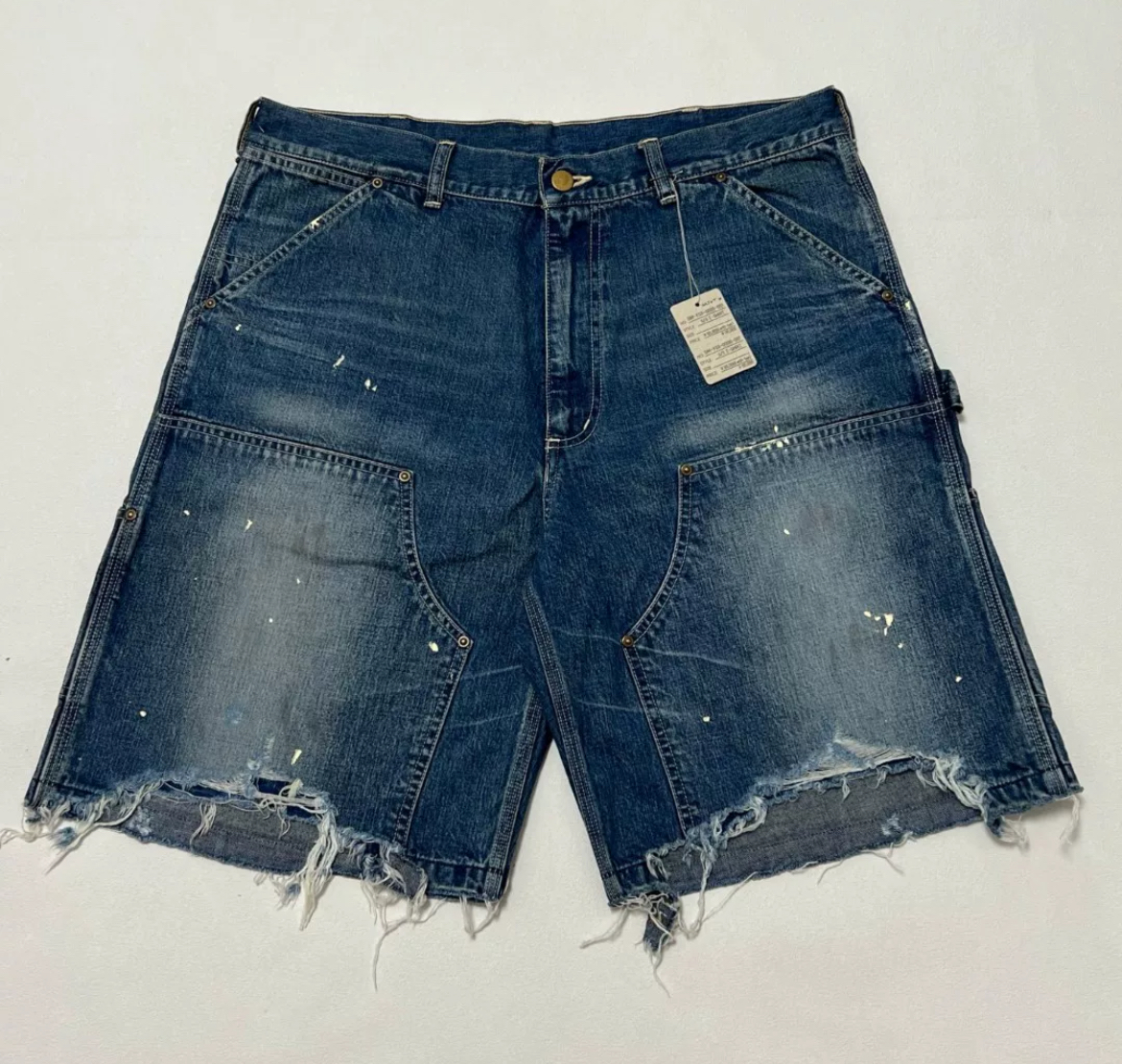 1:1 Best Quality Saint Michael Shorts Blue