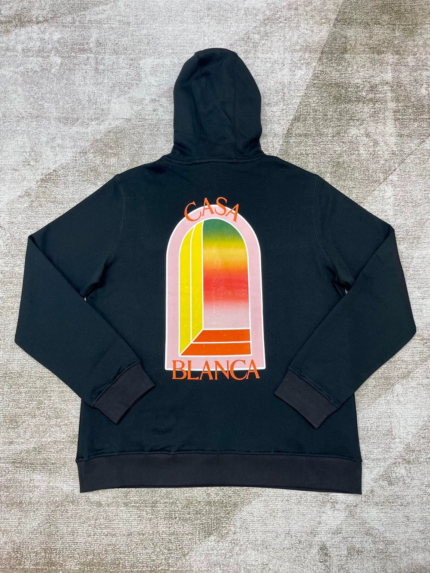 Casablanca Colorful Door Print Hoodie 2 Colors