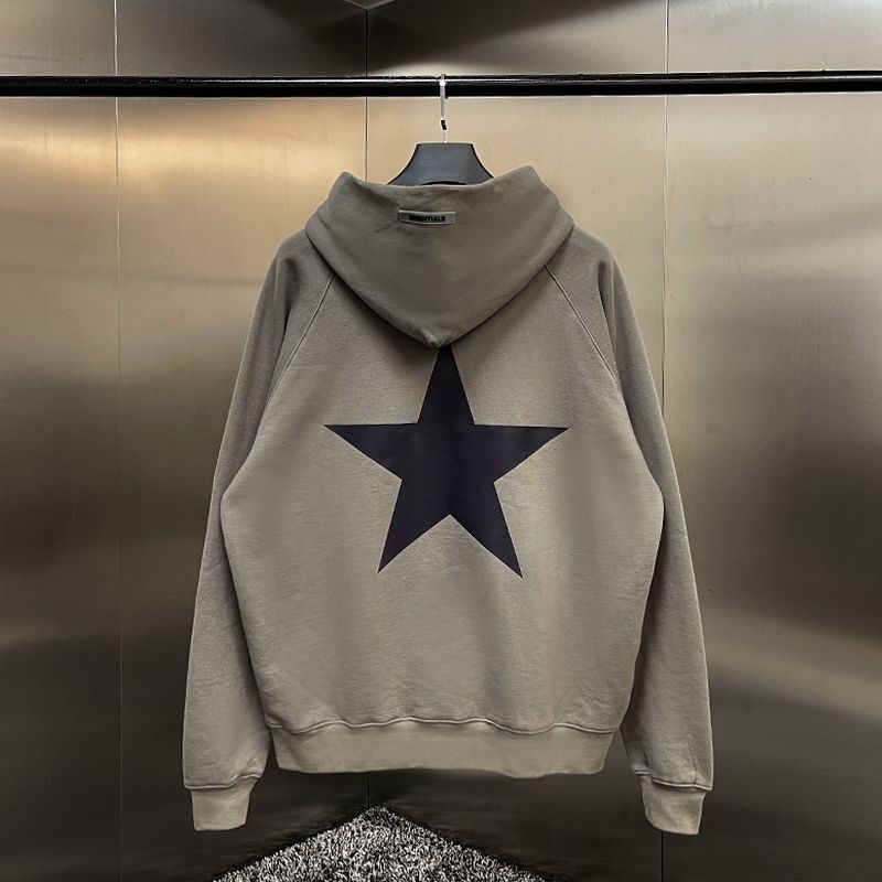 Essentials Five-pointed Star Hooded Sweatshirt