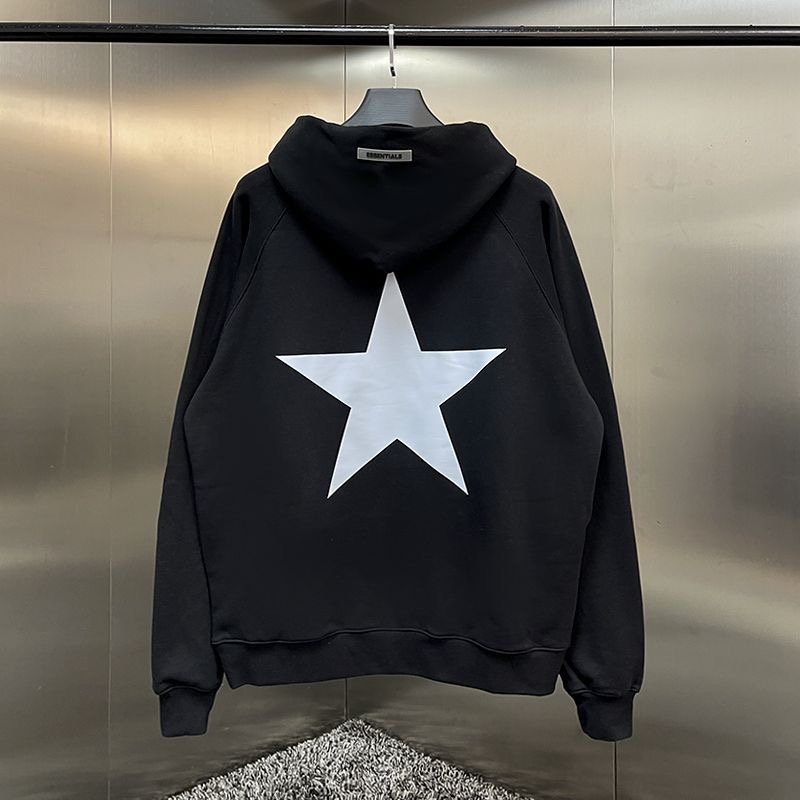 Essentials Five-pointed Star Hooded Sweatshirt