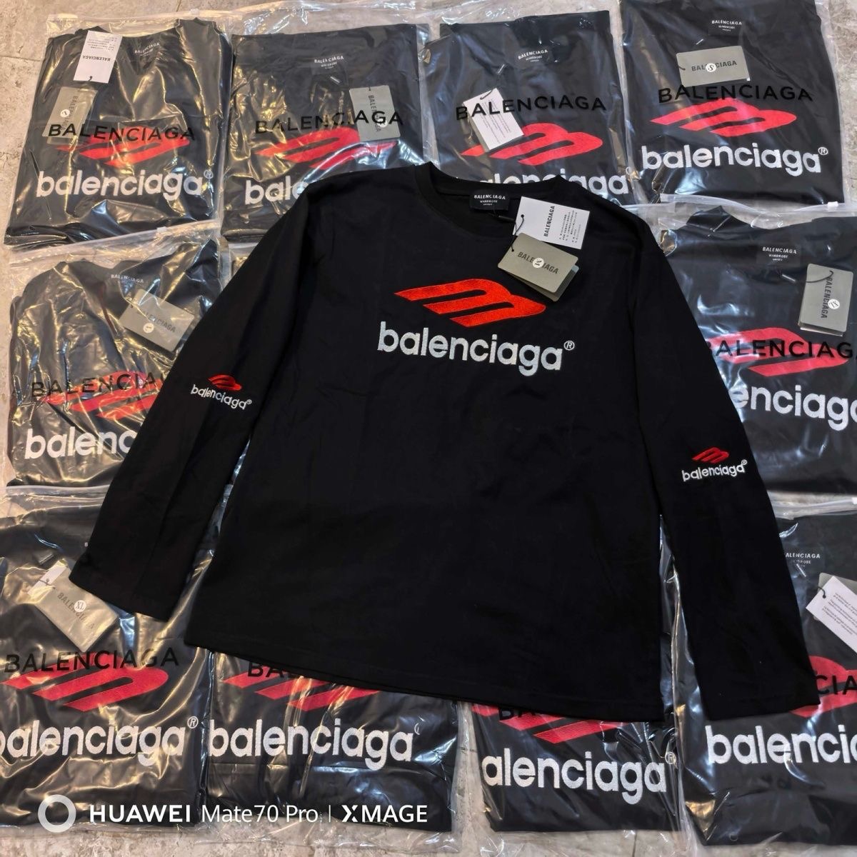 Balenciaga long-sleeved base layer top