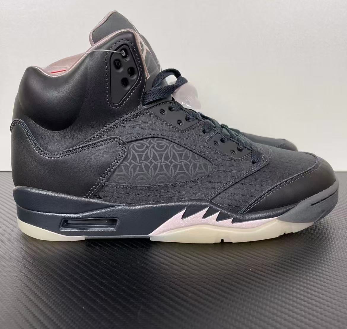 1:1 best quality Nike Air Jordan 5 Retro PSG Paris Saint-Germain Off Noir