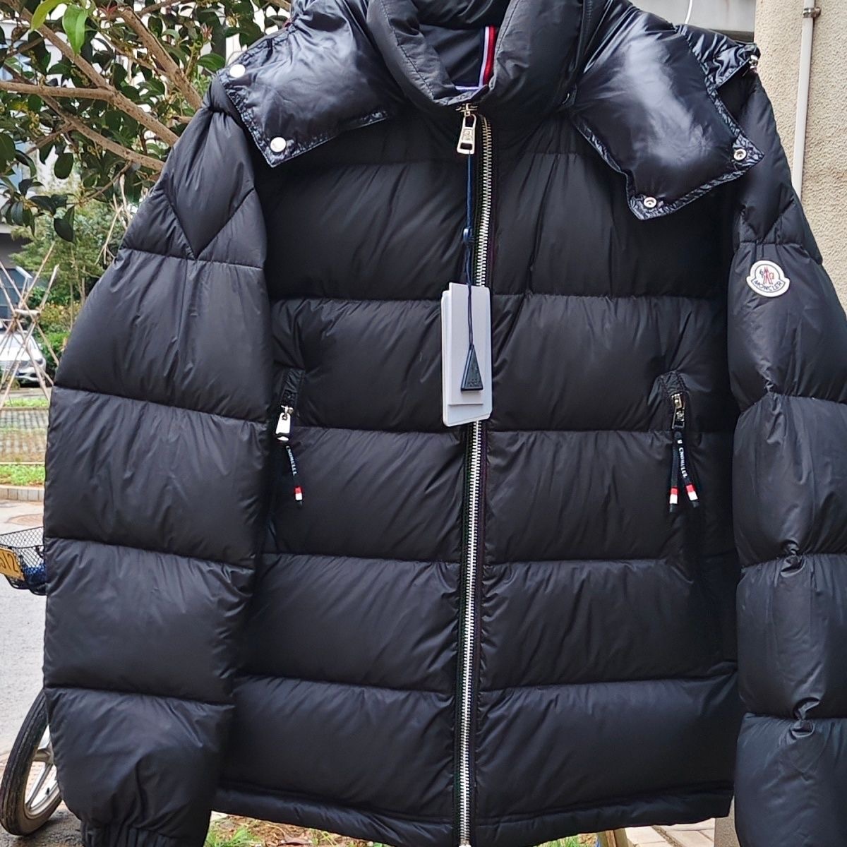 Moncler Thick Down Jacket Same Short Hooded Warm Duck Down Coat
