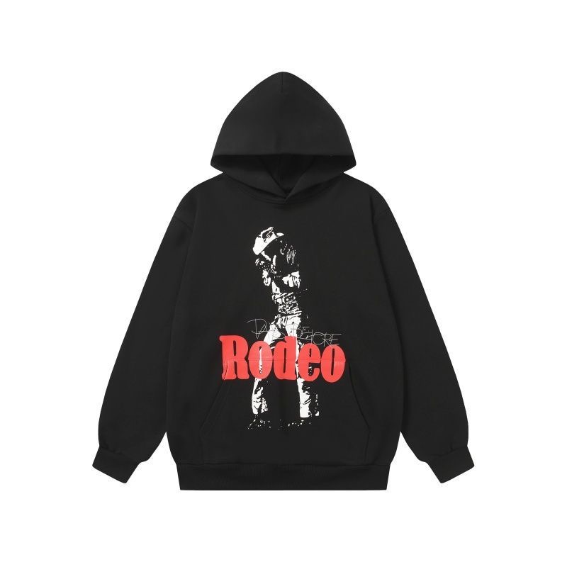 Sp5der European and American Street Hip Hop Printed Hoodie Retro Hoodie