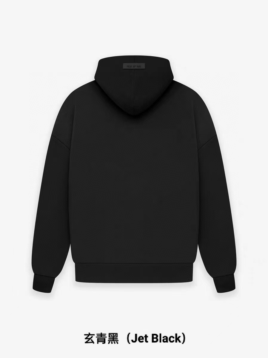 1: 1 Best Quality Essential Logo Black Apricot Sweatshirt