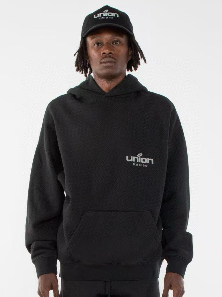 Essential Union Logo Black Hoodie