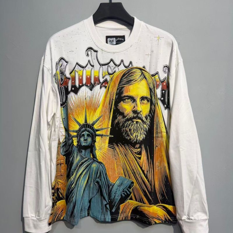 Godspeed Statue of Liberty Long Sleeve T-shirt