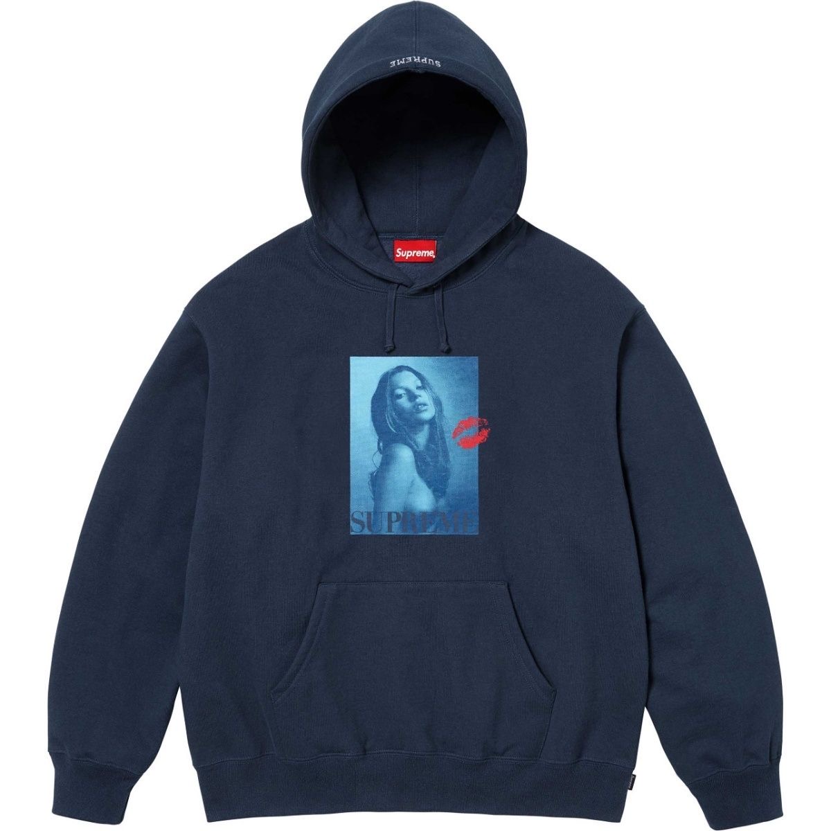 Kate Moss Hooded Sweatshirts with Portrait Print Hoodies and Hoodies