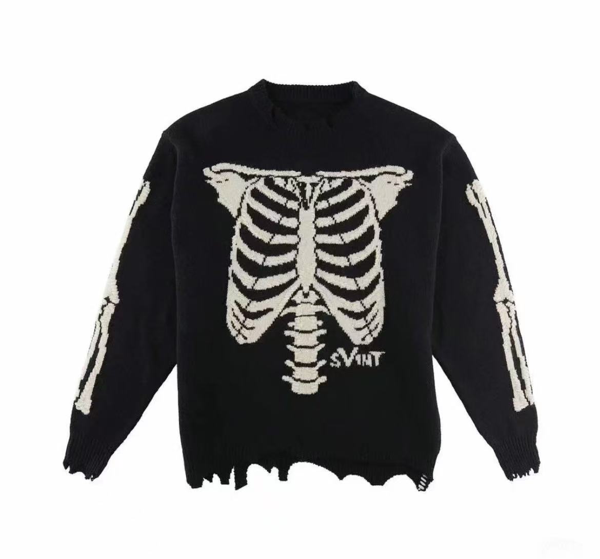 Saint Michael x Vlone Skeleton Sweater