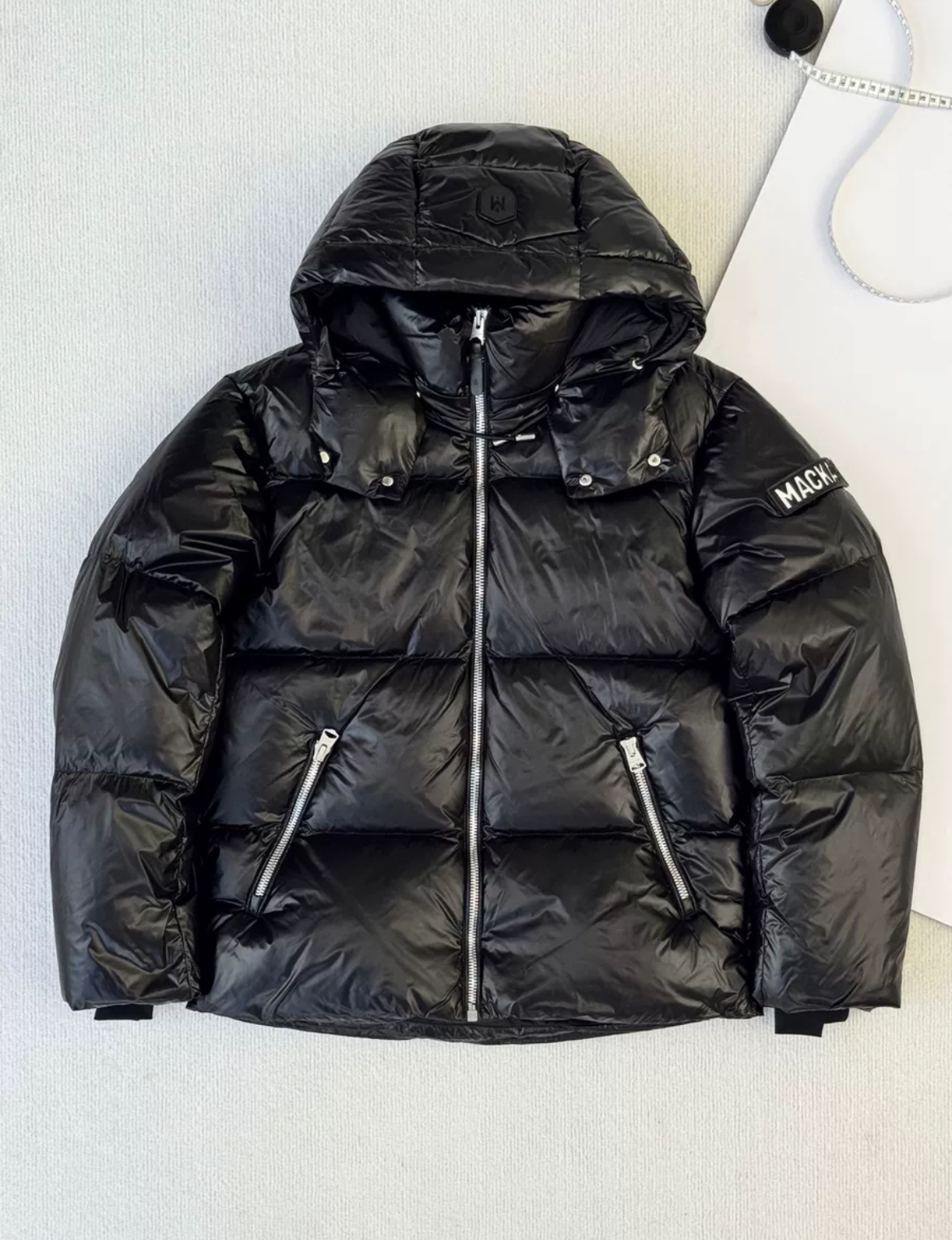 1:1 Best Quality MACKAGE Down Jacket Black Color