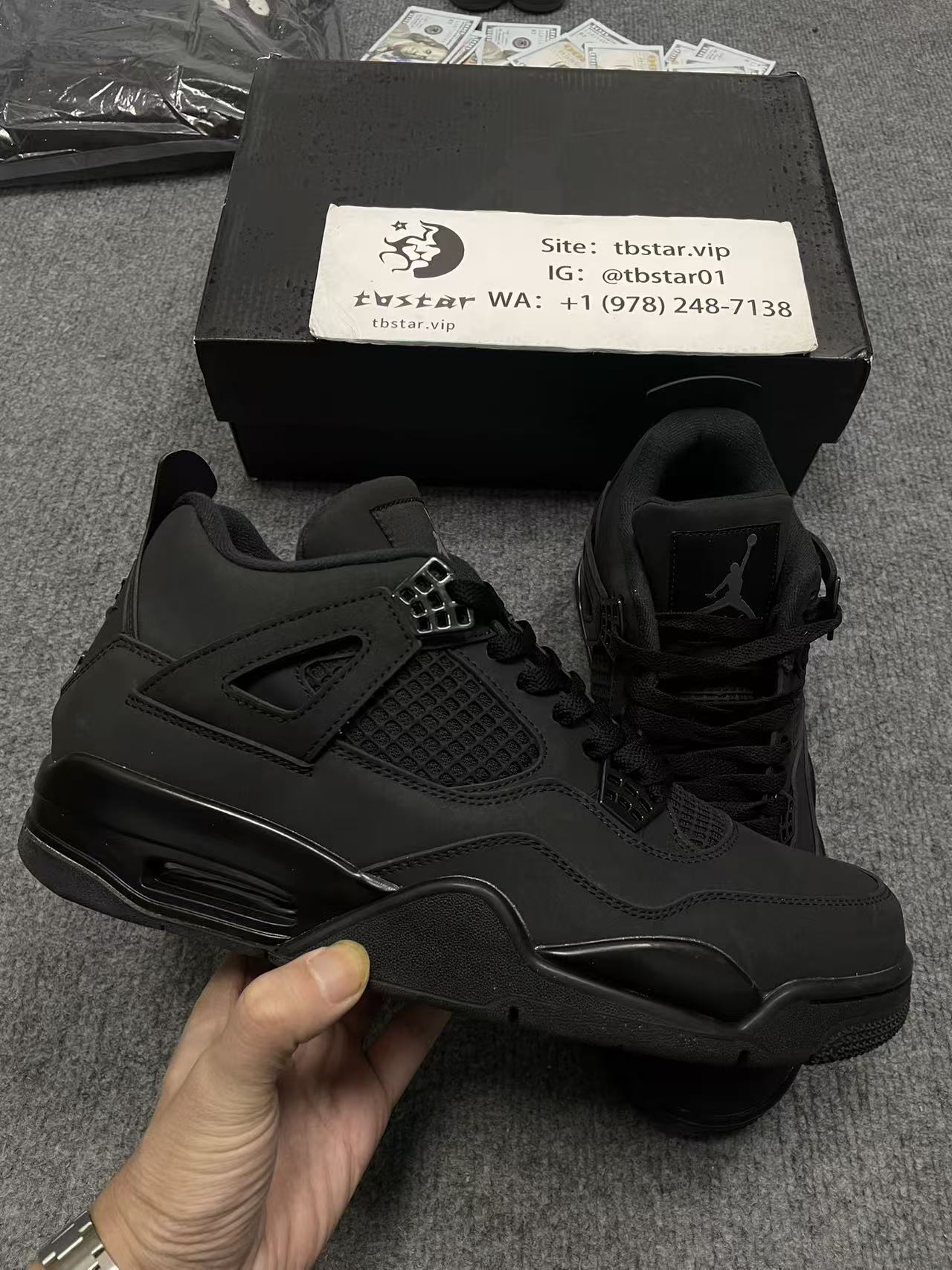 2025 Air Jordan 4 black cat