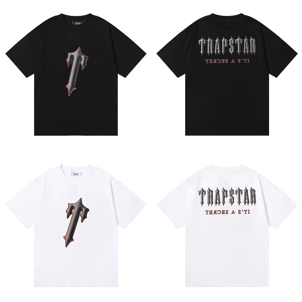 New decoded infrared double cotton loose tshirt