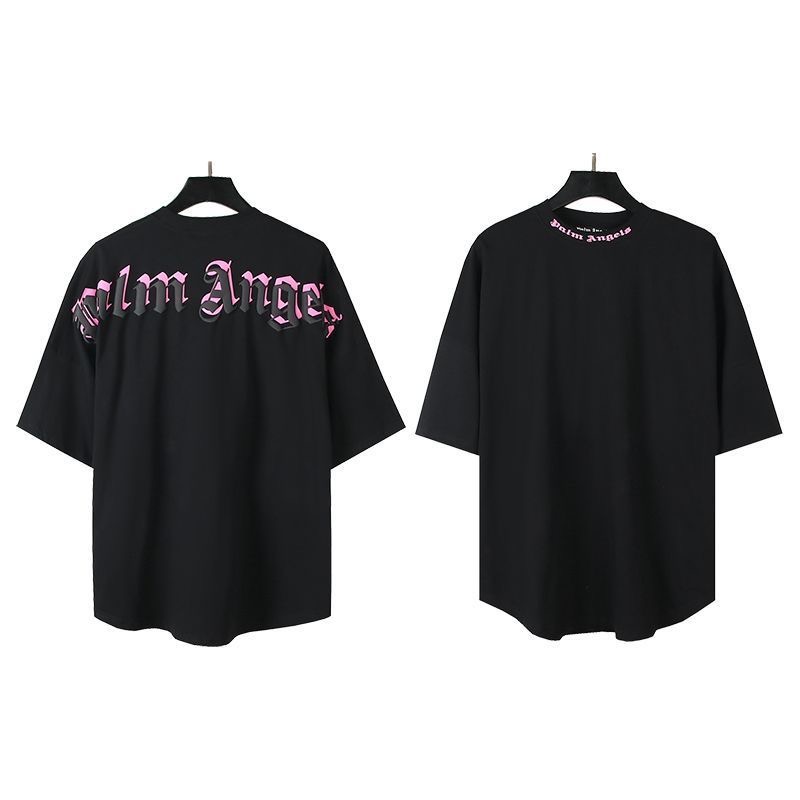 Double letter puff printed tshirt