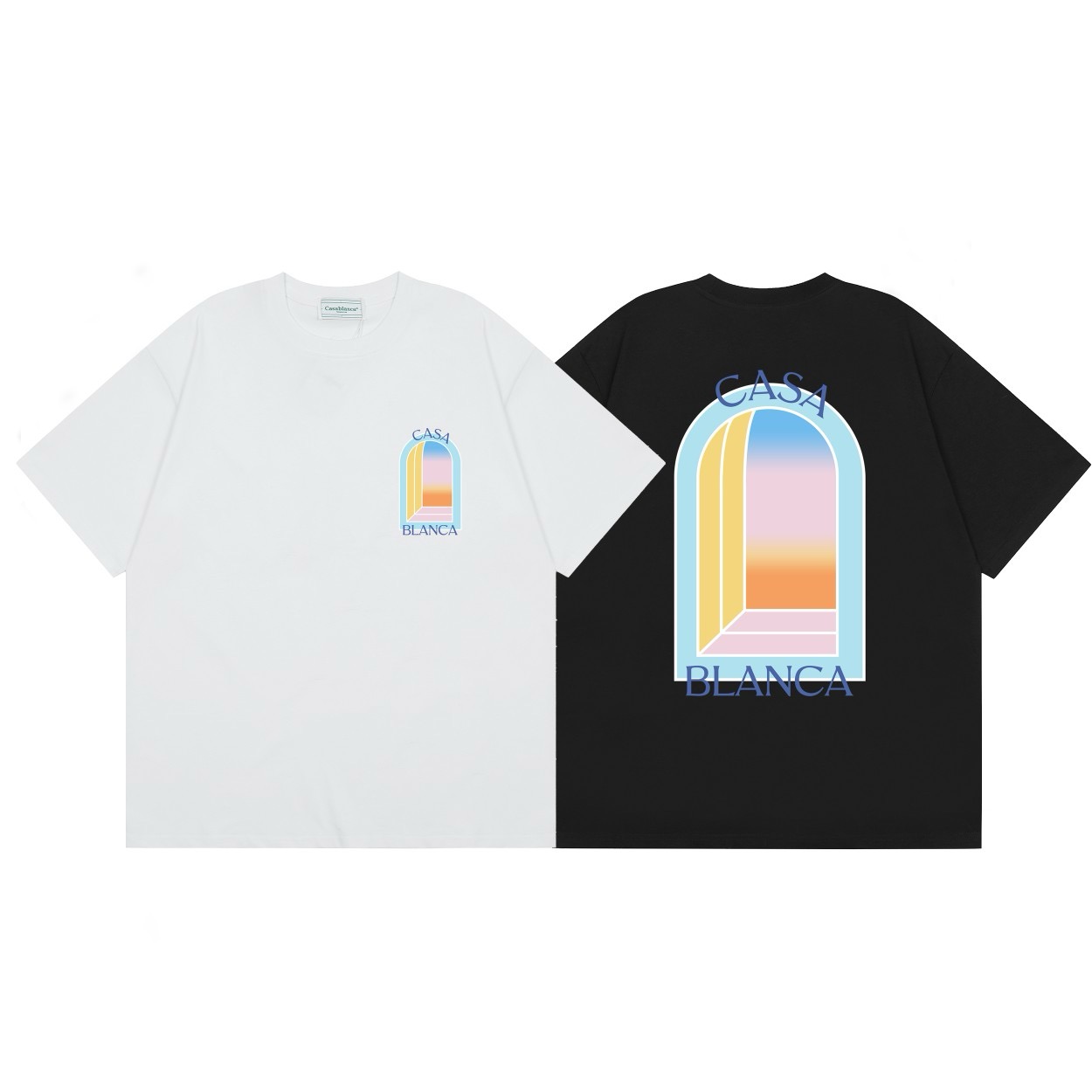 Beautiful windows printed basic tshirt