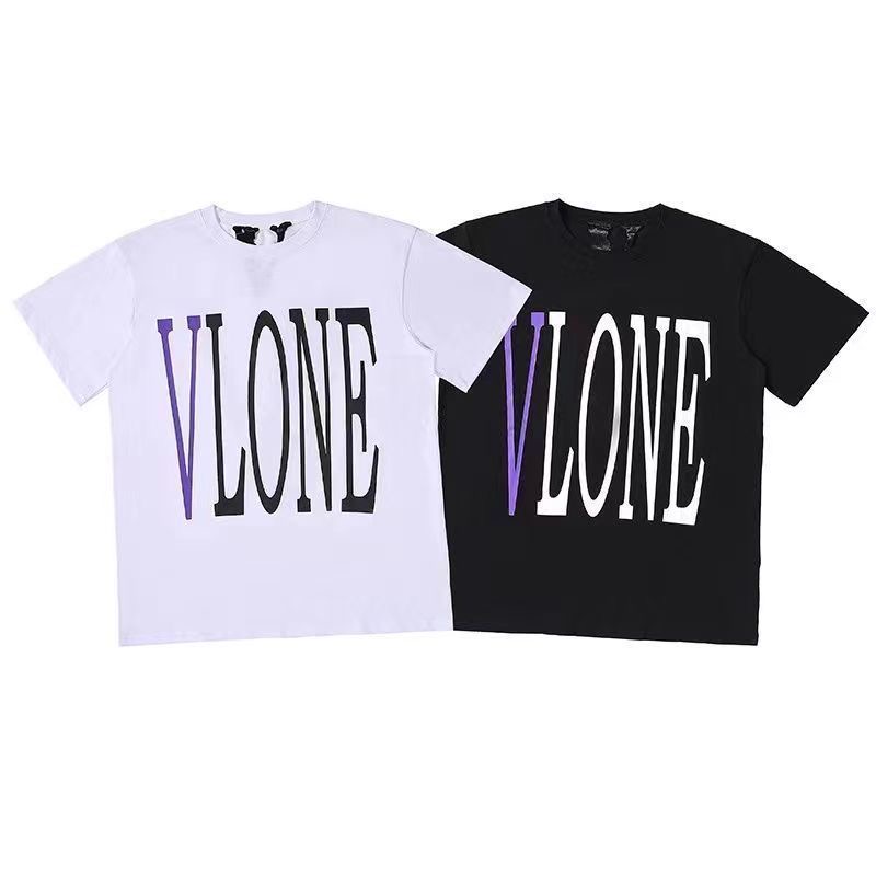 Classic color letter printed tshirt