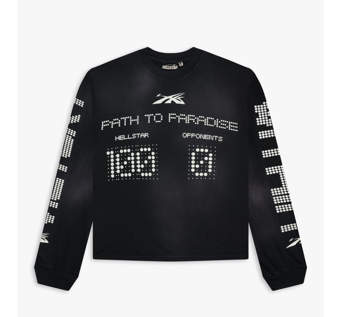 Scoreboard LS washed design long sleeve