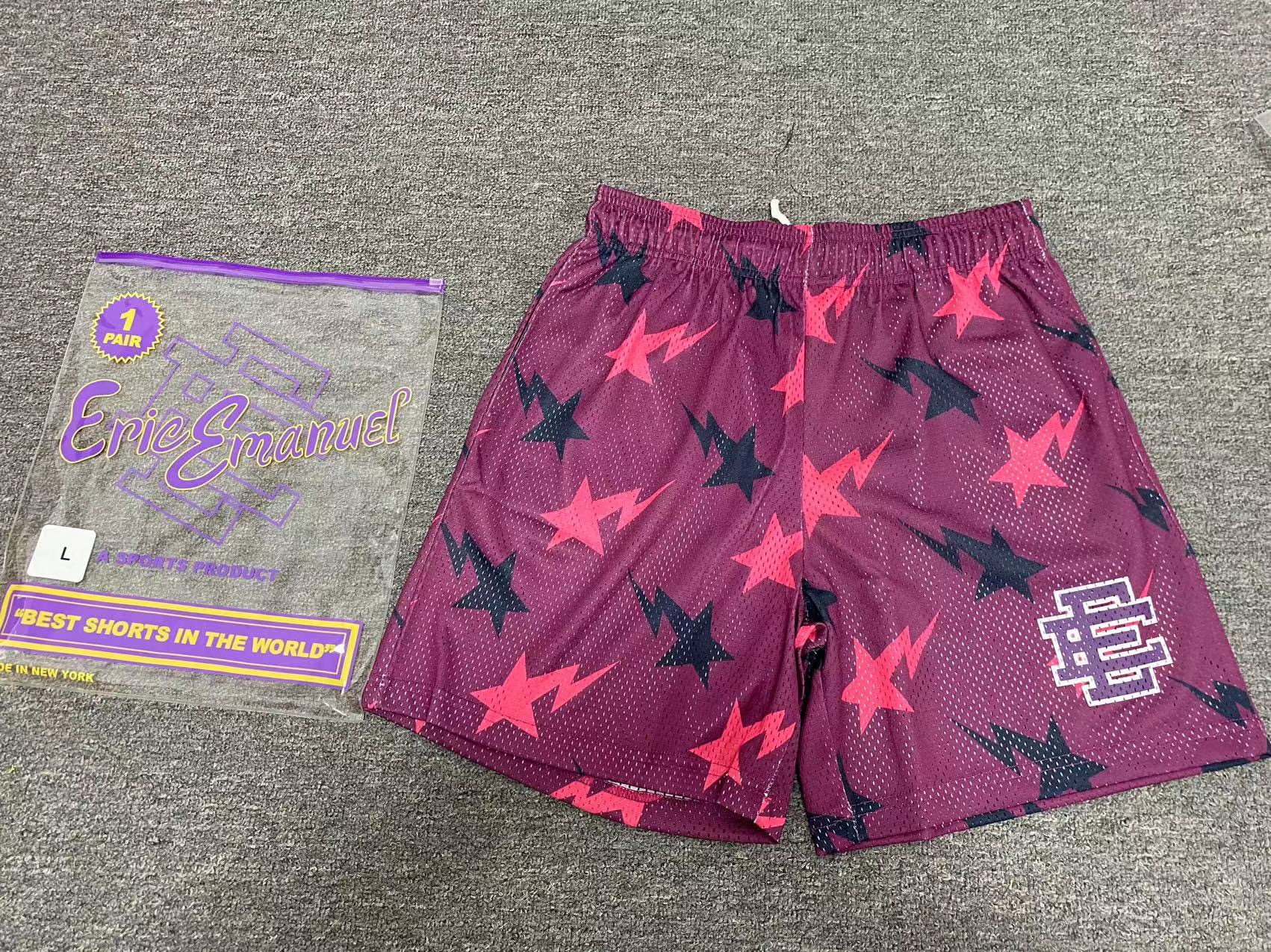 1:1 Version EE Full Star Shorts 3 Colors