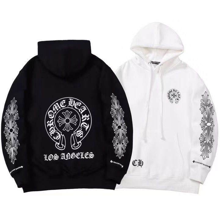 black or white classic hoodie
