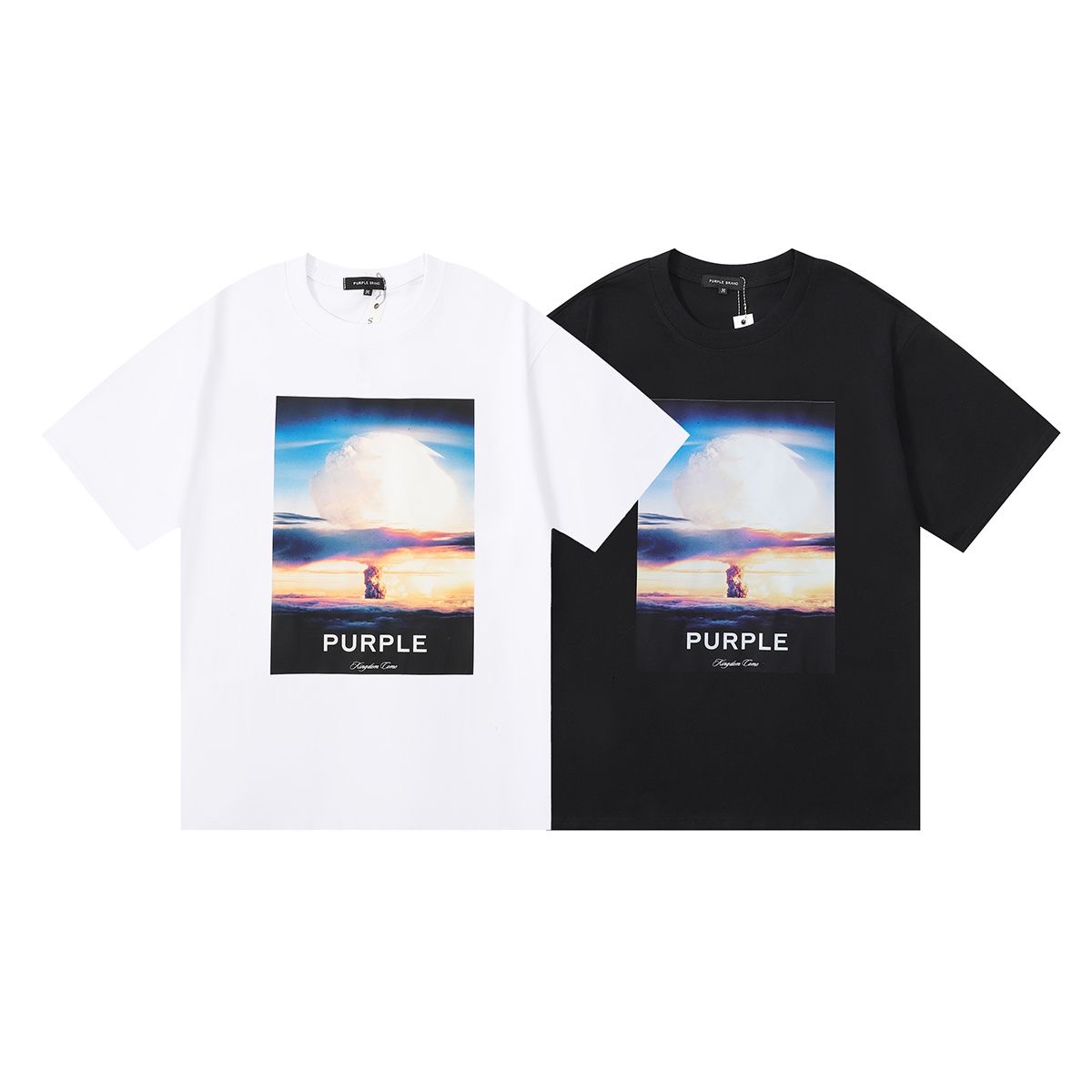 New exposure print  cotton tshirt