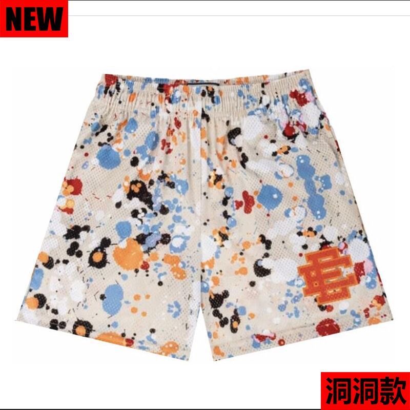 EE Full Colorful Paintings Shorts 3 Colors