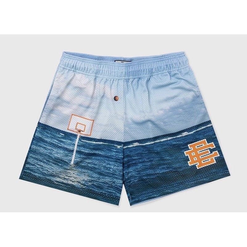 EE Hoops Basketball Shorts Blue