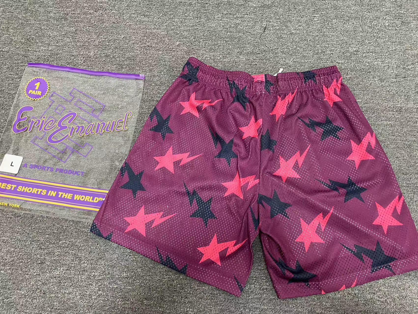 1:1 Version EE Full Star Shorts 3 Colors