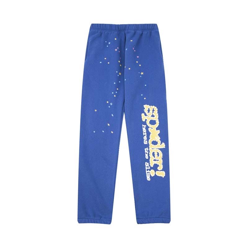 blue or purple pants
