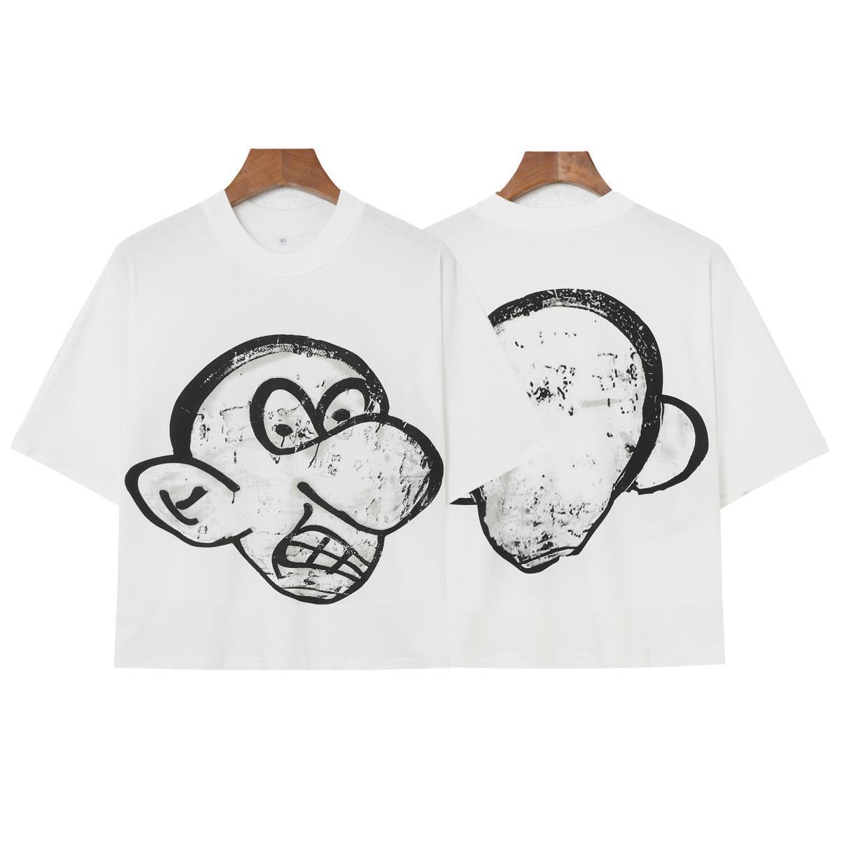 Couple hand painted printed tshirt