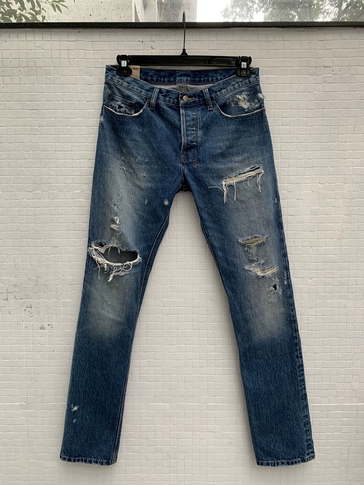 1:1 fashion blue jeans