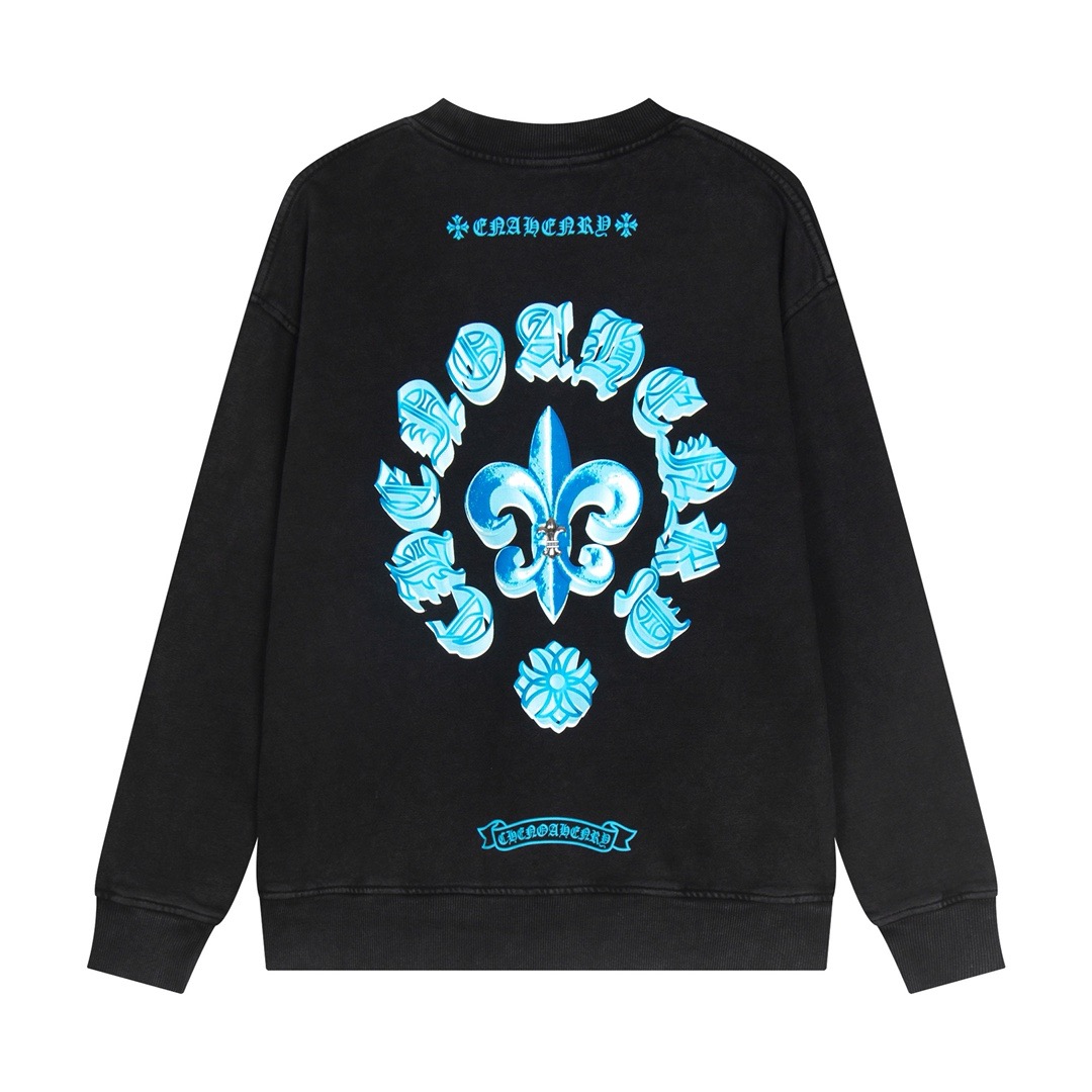 1:1 High quality latest basic round neck long sleeve sweatshirt