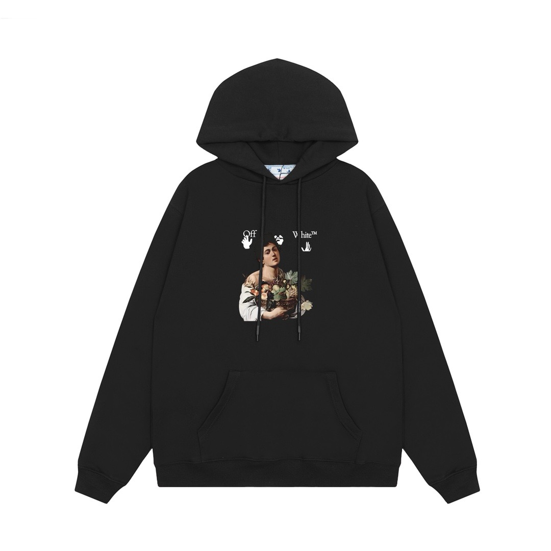 1:1 Basic man with flower hoodie