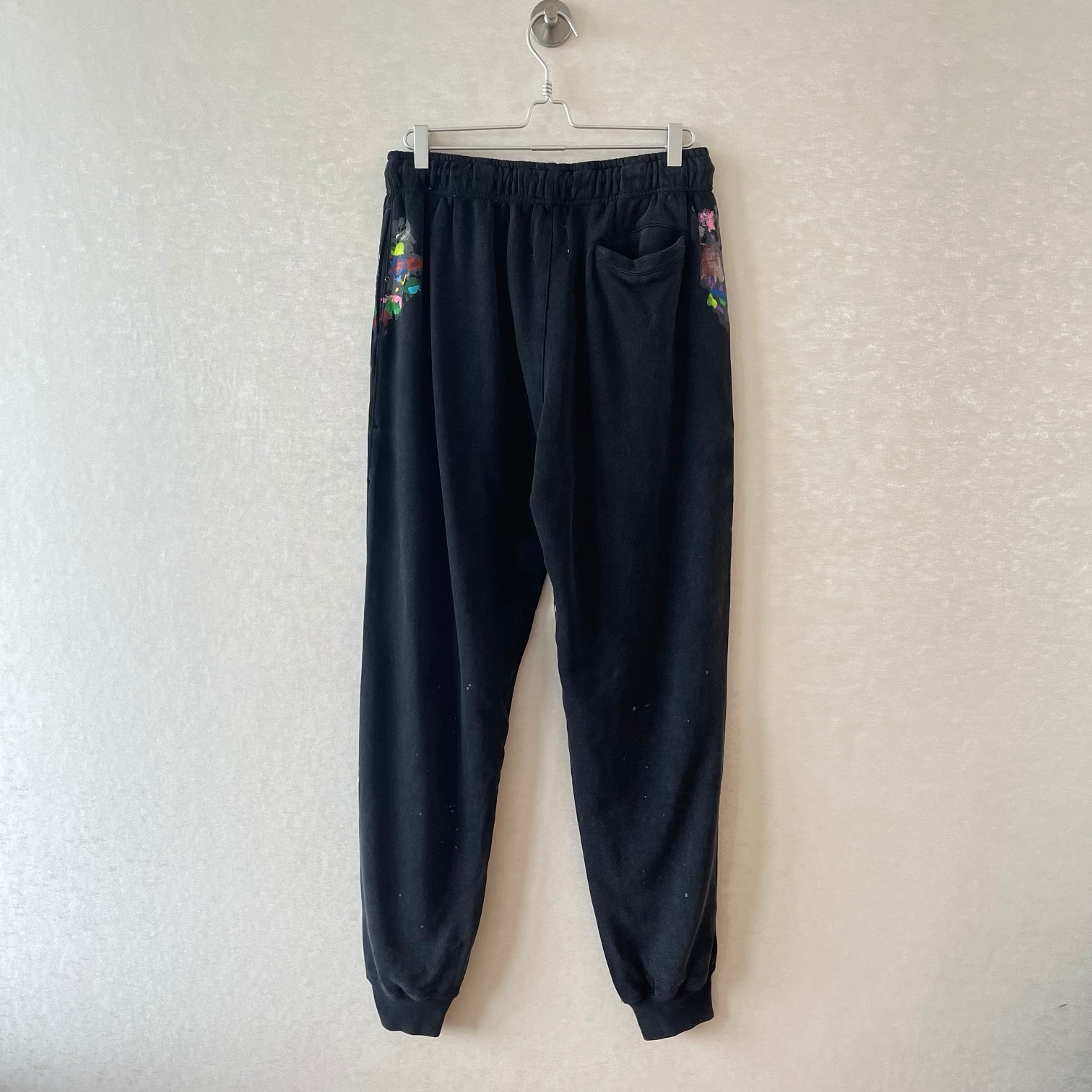 1:1 Black paiting printed pant